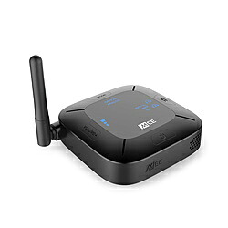 MEEAUDIO Bluetoothオーディオトランスミッター＆レシーバー（送信機、受信機）低遅延aptX-LL対応 AFCHBK