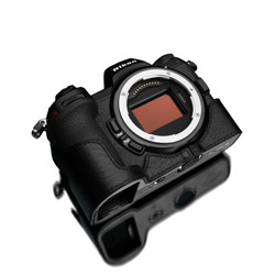 GARIZ GARIZ　ゲリズ　ニコンZ6/Z7用本革カメラハーフケース　XS-CHZ6/7BK　ブラック XS-CHZ6/7BK ブラック XSCHZ67BK