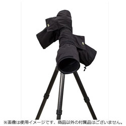 水晶体厚地の外套 雨合羽2労働者階級黒いことLCRC2PBK LCRC2PBK