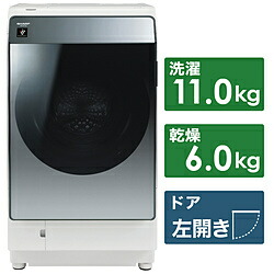 SHARP(シャープ) ドラム式洗濯機 ES-W113-SL