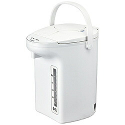 ピーコック 電動保温エアーポット ホワイト WVP-30 ［3.0L］ WVP30 4,422円