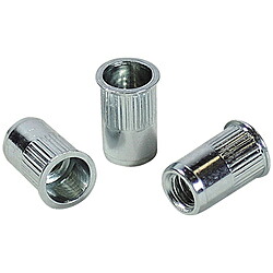 ロブテックス ローレットナット（1000本入）　Kタイプ　スティール　4-2.0　NSK4MR NSK4MR｜ソフマップ店 11,004円