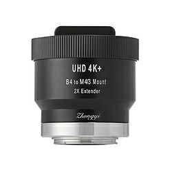 中一光学 水晶体マウントうつり変わりエクステンダー UHD 4K+ B4 to M4/3 2X EXTENDER UHD4K+
