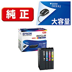 EPSON(エプソン) 【純正】 IB07CL4B 純正プリンターインク 4色パック大容量インク IB07CL4B