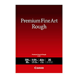 Canon(キヤノン) 〔インクジェット〕プレミアムファインアート・ラフ 0.54mm [A3ノビ /25枚] FA-RG1A3N25 FARG1A3N25｜ソフマップ店