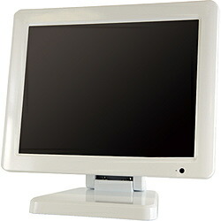 エーディテクノ PCモニター  ホワイト LCD97W ［9.7型 /XGA(1024×768） /スクエア］ LCD97W