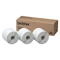 brother(ブラザー) RDロール プレカット紙ラベル 3ロール RD ROLLS RD-S04J1 ［76mm幅］ RDS04J1