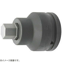 山下工業研究所 17108.32-19 1.1/2インチ(38.1mm) インパクトヘックスビットソケット 19mm 17108.32_19