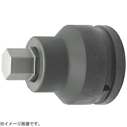 山下工業研究所 17108.32-24 1.1/2インチ(38.1mm) インパクトヘックスビットソケット 24mm 17108.32_24