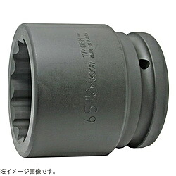 山下工業研究所 17405A-1.15/16 1.1/2インチ(38.1mm) インパクトソケット12角ソケット 1.15/16インチ 17405A1.1516