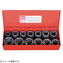山下製造科学研究所 16201A-01 3/4in(19粍) 差しひびき6角ソケット仕かける 11pc 16201A01 DIY・工具-締付工具-ソケットレンチ用ソケット