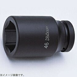 山下工業研究所 18300M-37 1インチ(25.4mm) インパクト6角ディープソケット 37mm 18300M37