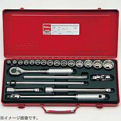 山下工業研究所 4244M 1/2インチ(12.7mm) ソケットセット 22pc 4244M