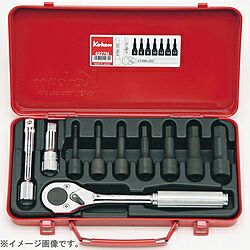 山下産業科学研究所 4227M 1/2in(12.7粍) ソケット仕掛ける 10pc 4227M