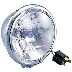 キタコ 800-0500720 マルチヘッドライトASSY（4-1/2）メッキ 8000500720