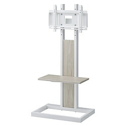 楽天市場】ハヤミ工産 ～43V型対応壁寄せスタンド KF-240B TIMEZ