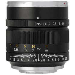 中一光学 カメラレンズ SPEEDMASTER 17mm F0.95【マイクロフォーサーズ】 ブラック SPEDMASTER0.9517MFTB [代引不可]｜ソフマップ店