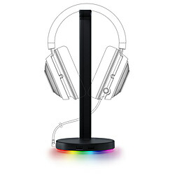 楽天市場 Razer レイザー ヘッドセットスタンド Base Station V2 Chroma クラシックブラック Rc21 R3m1 Rcr3m1 振込不可 代引不可 ソフマップ デジタルコレクション