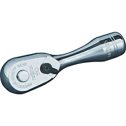 KTC ネプロス ９．５ｓｑ．コンパクトショ－トラチェットハンドル   NBRC390S NBRC390S
