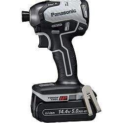 Panasonic(パナソニック) デュアル　インパクトドライバー　14.4V　5.0Ahセット グレー EZ76A1LJ2F-H EZ76A1LJ2FH