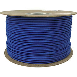 ユタカメイク ユタカメイク　タイトゴムロープドラム巻　４．５ｍｍ×２００ｍ　ブルー PRT-18 8200 PRT18