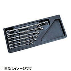 KTC ネプロス　ストレートスタンダードヘックスめがねレンチセット［６本組］ NTM106H NTM106H