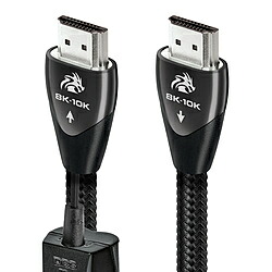 オーディオクエスト DRAGON48G/2M HDMI有線テレビ  黒いこと ［2m /HDMI⇔HDMI /イーサネット相応う］ DRAGON48G2M