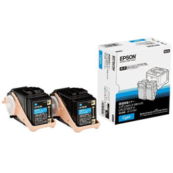 EPSON(エプソン) 【純正トナー】 LPC3T33CPV 環境推進トナー(シアン・2本パック Mサイズ) LPC3T33CPV|ソフマップ店