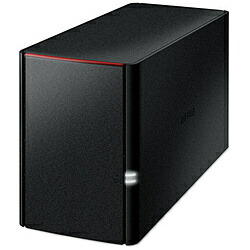 BUFFALO(バッファロー） LS220DN0202B [据え置き型 /2TB] 【スマホ／タブレット対応】 ネットワークHDD ［有線LAN／USB2.0・2TB］ SOHO向けリンクステーション LS220DNBシリーズ LS220DN0202B 【864】 [振込不可]
