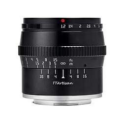 銘鏡光学 カメラレンズ 50mm f/1.2 C (ソニーEマウント) 50mm f/1.2C E(B) TTArtisan ［ソニーE］ 50MMF1.2CEB [代引不可]｜ソフマップ店