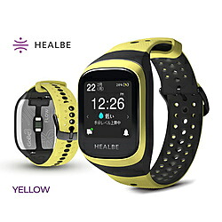 HEALBE HGB3-YW-BK スマートウォッチ HEALBE GoBe3（ヒールビーゴービー3） イエロー HGB3YWBK [振込不可]