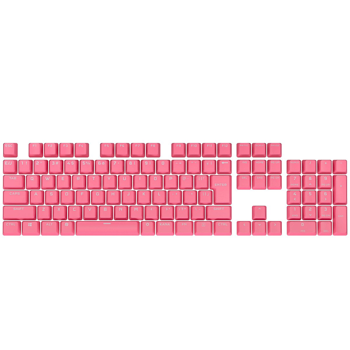 大人の上質 CORSAIR コルセア 〔キーキャップ〕 日本語配列 PBT DOUBLE-SHOT PRO Keycaps Keycap Mod  Kit Pink ピンク CH-9911070-JP CH9911070JP