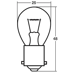 スタンレー電気 12V35W キイロ シングル球 10個入 A4580Y A4580Y