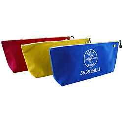 KLEIN ＫＬＥＩＮ 手道具合切袋 ラージ ３個仕掛ける（赤いこと、青み、黄色）   5539LCPAK 5539LCPAK