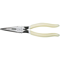 KLEIN KLEIN　強力型ロングノーズプライヤー　サイドカット　220mm　蓄光タイプ D203-8-GLW D2038GLW 8,050円