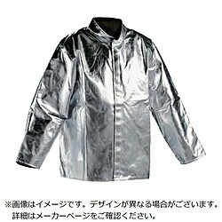 JUTEC JUTEC　耐熱保護服　ジャケット　Lサイズ HSJ080KA-2-52 HSJ080KA252