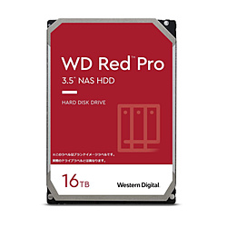 Western Digital 内蔵HDD SATA接続 WD Red Pro(NAS) WD161KFGX ［16TB