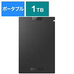 楽天市場】BUFFALO(バッファロー） SSD-PGVB1.0U3-B 外付けSSD USB-A