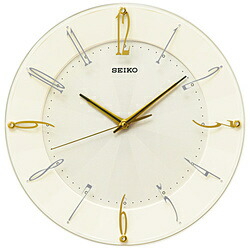 SEIKO 電磁波掛時計「判定基準」 KX214C KX214C 皮膚軟化剤ペンキ塗り KX214C [振込不可] 掛け時計-置き時計・掛け時計