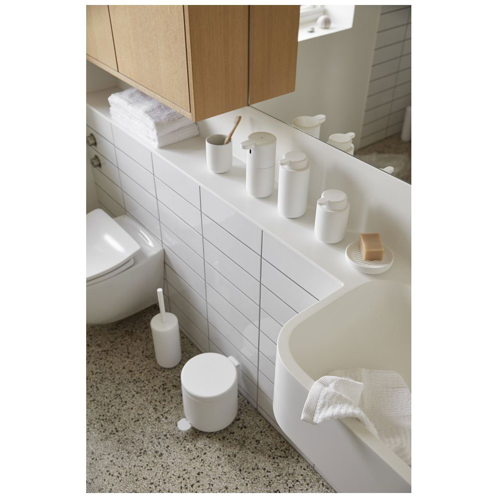 ゾーン(Zone) トイレブラシ グレー D:10cmH:38.7cm トイレブラシ UME 330402