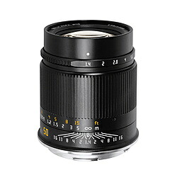 銘鏡光学 カメラレンズ 50mm f/1.4 ASPH L50mm f/1.4 Lマウント(バヨネット) TTArtisan ブラック L50MMF/1.4|ソフマップ店