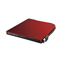 BUFFALO(バッファロー） ポータブルブルーレイドライブ (Chrome/Mac/Windows11対応) レッド BRXL-PTV6U3-RDB ［USB-A］ BRXLPTV6U3RDB｜ソフマップ店 17,235円