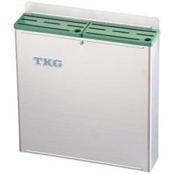 遠藤商事 TKG18-8プラ板付カラーナイフラック 大 Bタイプ 緑 ＜AHU704＞ AHU704