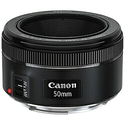 Canon(キヤノン) カメラレンズ EF50mm F1.8 STM ブラック [キヤノンEF /単焦点レンズ] EF5018STM