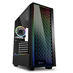 人気絶頂 Sharkoon Pcケース Sha Rgb Lit0 ブラック Shargblit0 高級感 Atsu Edu Ge