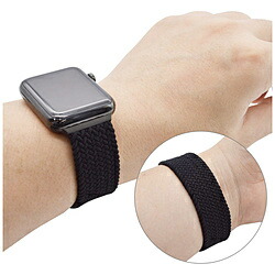 ラスタバナナ AppleWatchベルト 編み込み Mサイズ 42 44mm ブラック RBLAW4403BKM RBLAW4403BKM