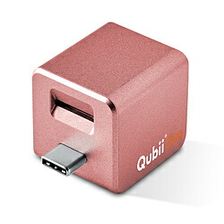 MAKTAR iOS＆Android両用カードリーダーQubii Duo【USB-C】（キュービィデュオ USBタイプC） ローズゴールド MKPQC-RG MKPQCRG画像