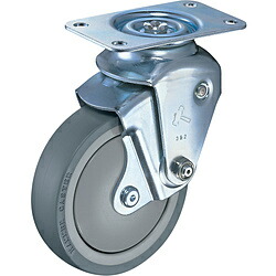 ハンマーキャスターセールス クッションキャスター自在ウレタン車100mm　線径2.6mm　940BBEBLB10026BAR01 940BBEBLB10026BAR01