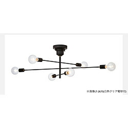 インターフォルム シーリングライト Astre(アストル) 電球別売品(口金E26×6灯使用可能) LT-2679 ［8畳 /リモコン無 /E26 /電気工事不要］ LT2679