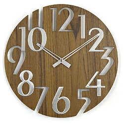 ジョージネルソン ウォール・クロック NELSON CLOCK(ネルソンクロック) チーク GN215WB GN215WB